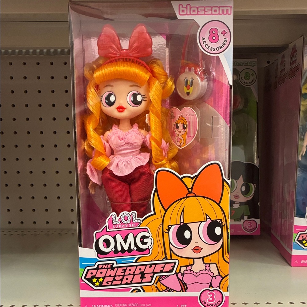 L.O.L. Surprise! O.M.G. Powerpuff Girls Doll - Orange and Pink